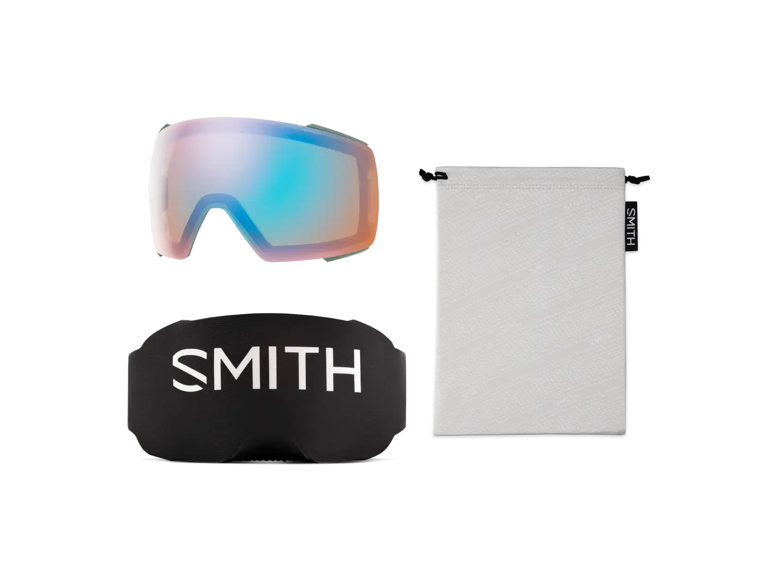 Smith IO MAG brýle Black 2skla CP ED RoseGold M/CP St Blue Sens M