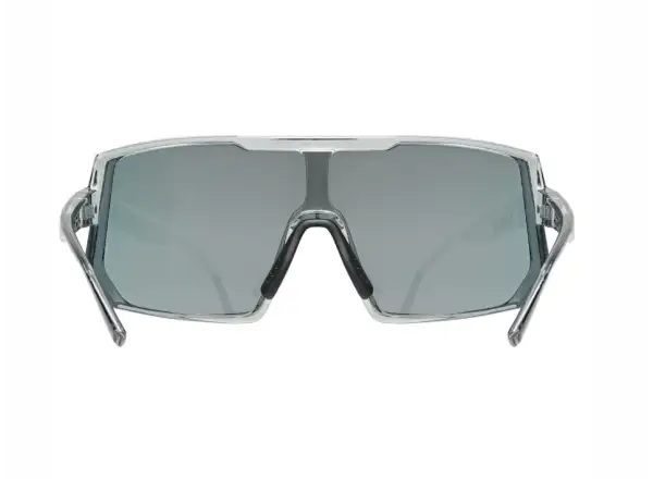 Uvex Sportstyle 235 okulary okulary Smoke Transparent/Mirror Red