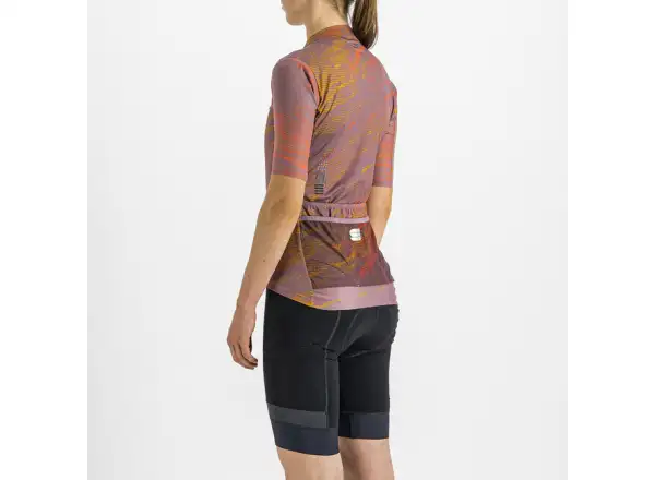 Sportful Cliff Supergiara damski dres krótki rękaw mauve