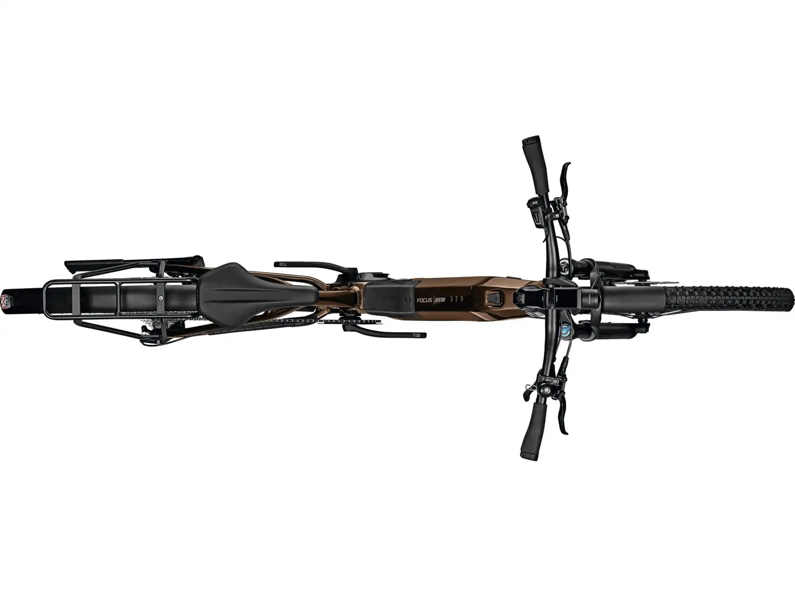 Focus Aventura2 6.8 WA 750Wh rower elektryczny górski Godlbrown Glossy