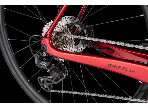 4Ever Grizzly Race rower gravel Flame red