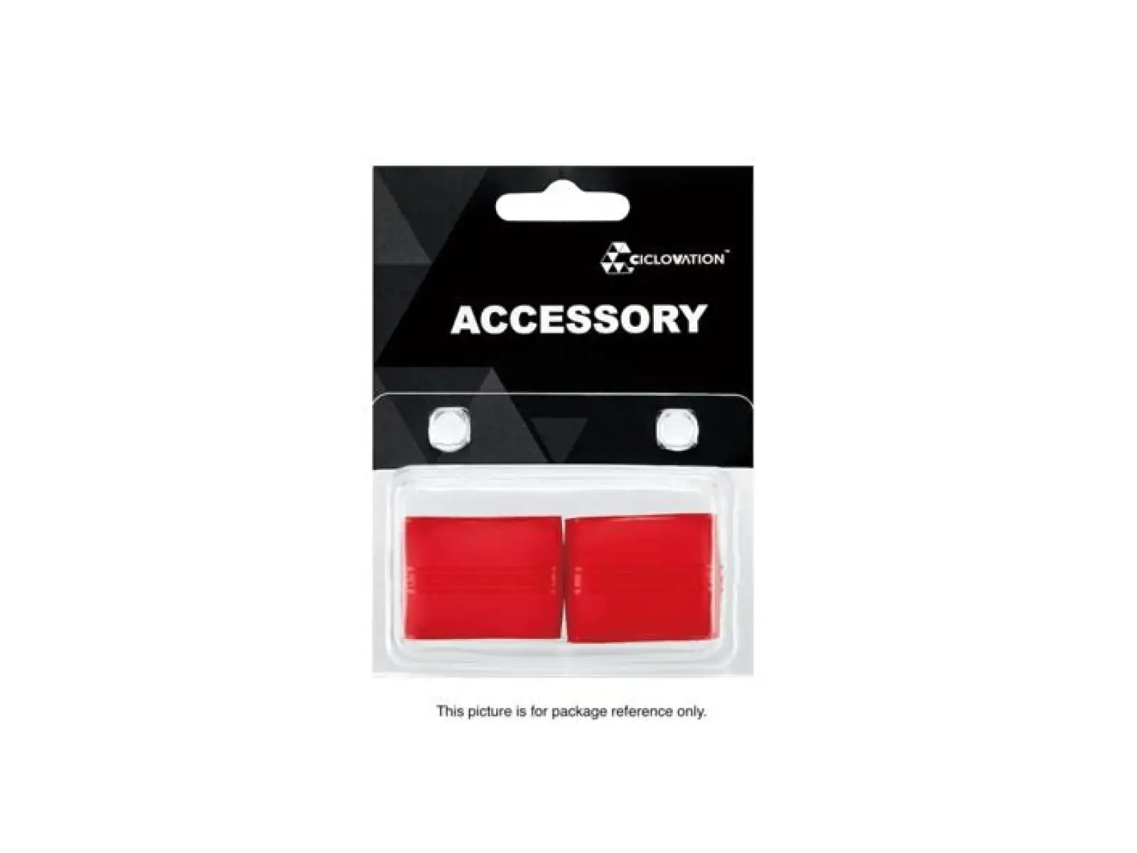 Ciclovation pierścień końcowy Finish Ring Matte Black 2ks