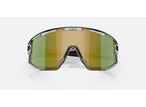 Bliz Fusion okulary przeciwsłoneczne Transparent White/Brown Green Multi