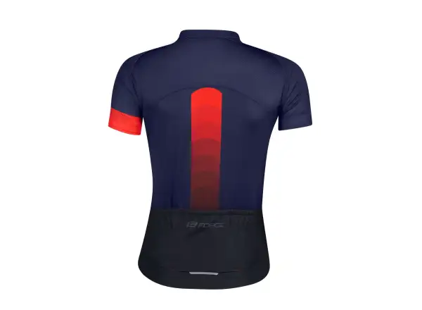 Force Ascent damski dres krótki rękaw modrá/czerwona