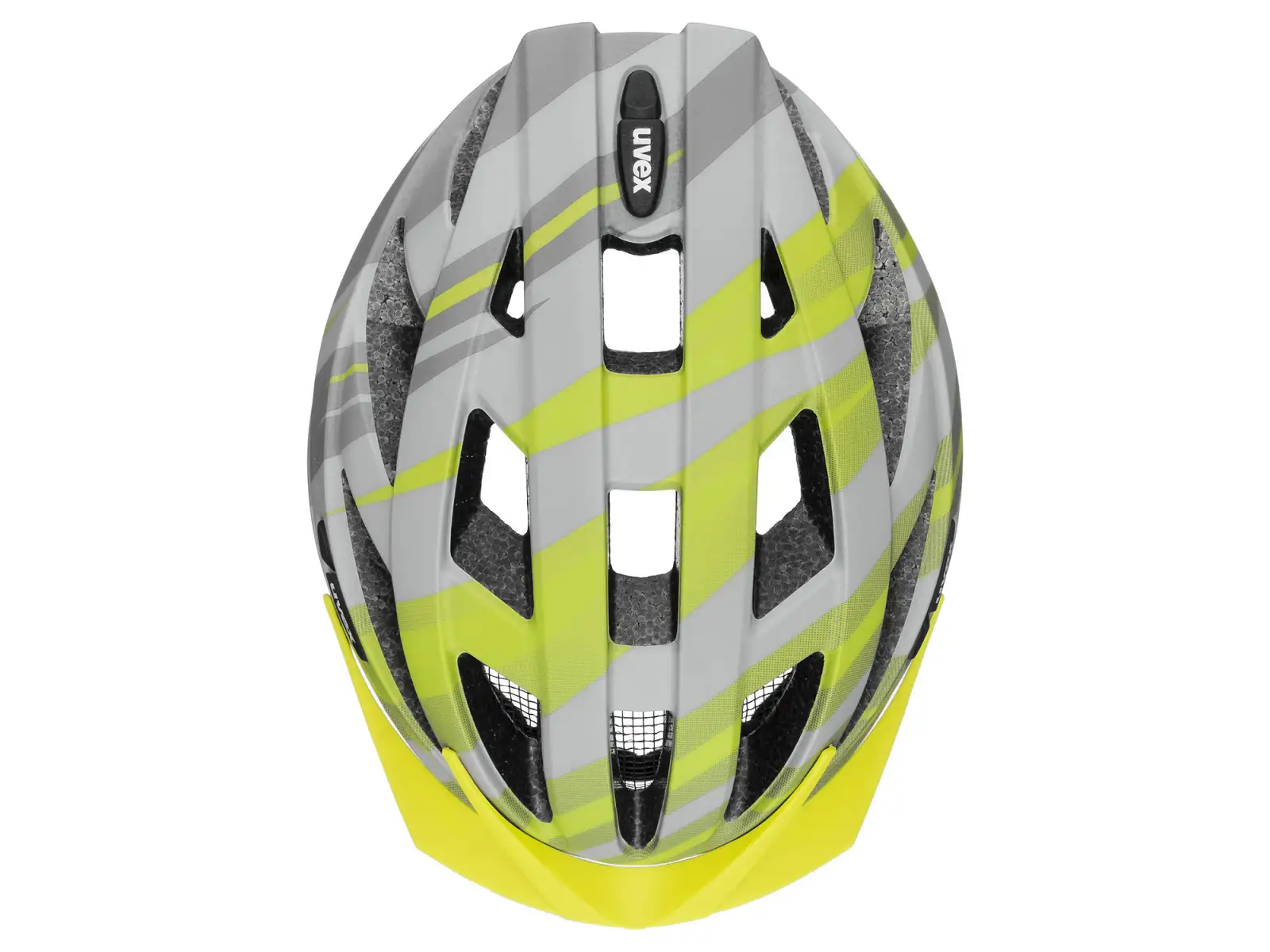 Uvex Air Wing CC kask Grey/Lime Mat