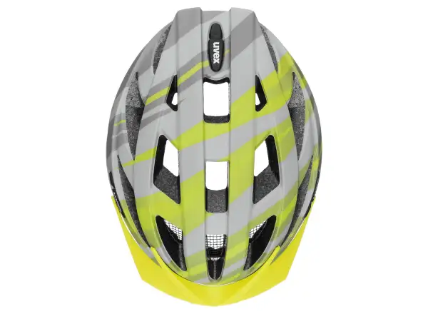 Uvex Air Wing CC kask Grey/Lime Mat