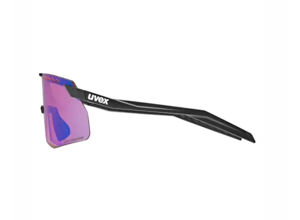 Uvex Pace Stage S CV okulary rowerowe Black matt/Mirror Blue