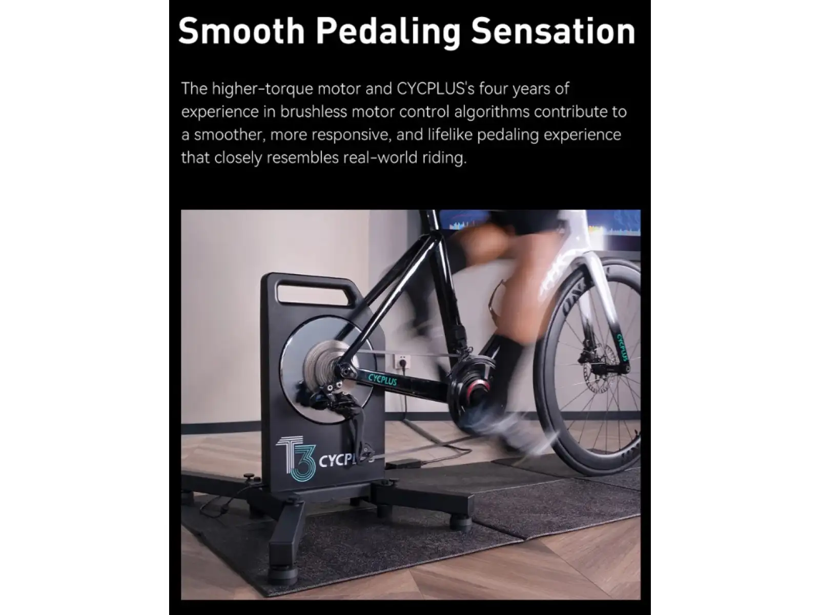 Cycplus T3 High Power Smart trenażer