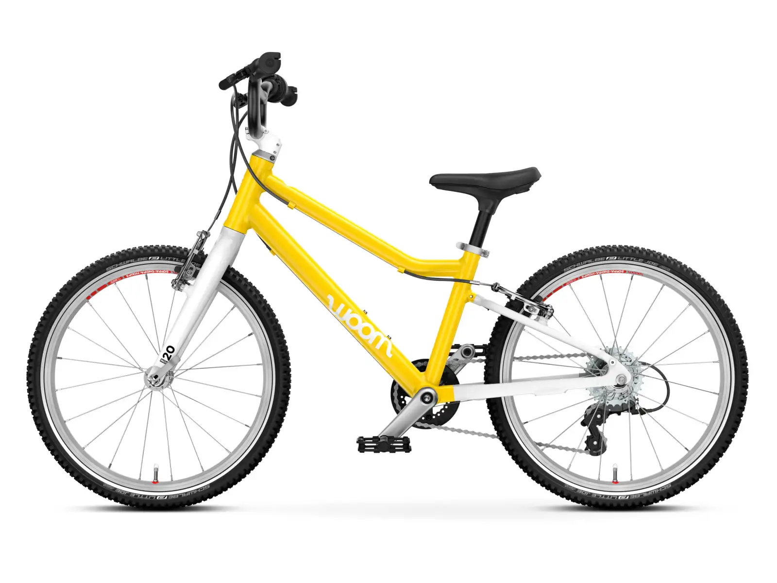 Woom GO 4 rower dziecięcy 20" Vibrant Yellow