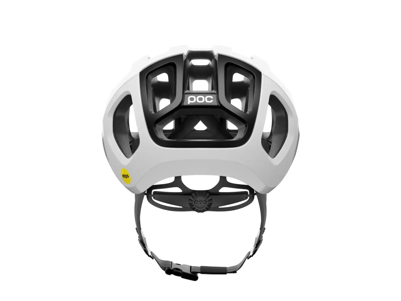 POC Ventral Air MIPS szosowy kask Hydrogen White/Uranium Black Matt