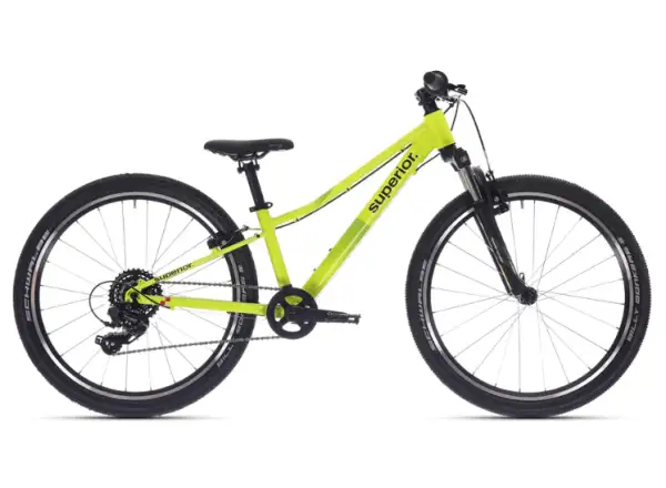 Superior RACER 24 rower dziecięcy Matte Radioactive Yellow