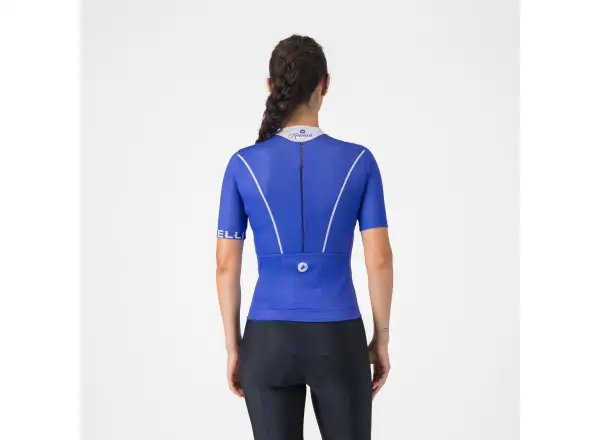 Castelli Anima Flow damska koszulka Ultraviolet/Purple Mist