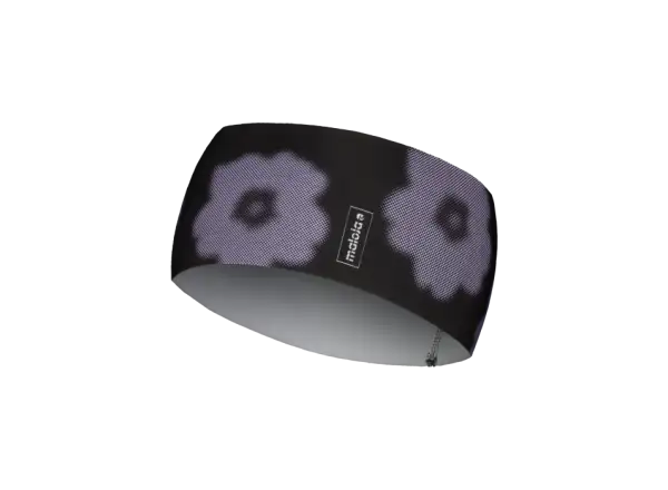 Maloja GamsblickM. opaska na głowę Deep black bloom