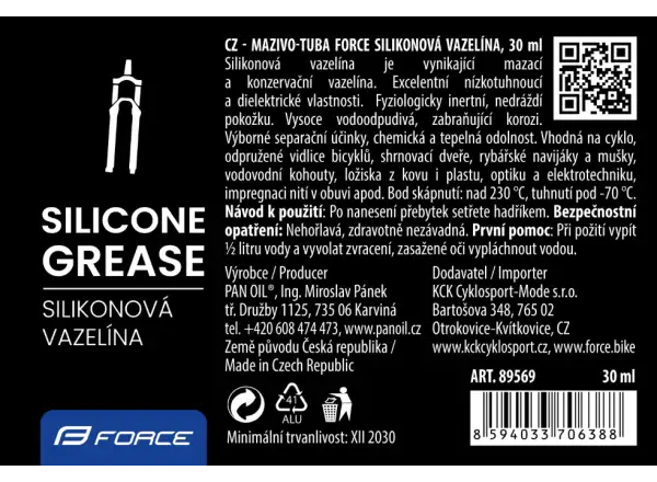 Force silikonowa wazelina 30ml
