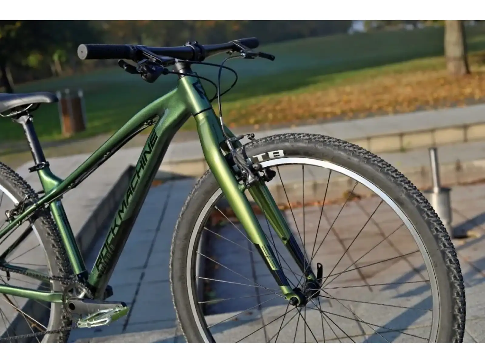 Rock Machine Thunder 29 VB rower dziecięcy Khaki/Black WZÓR