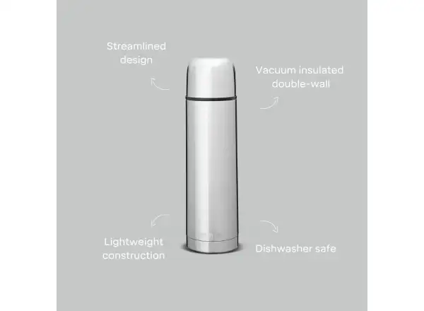 Primus Classic Light termos 0,5 l Stainless Steel