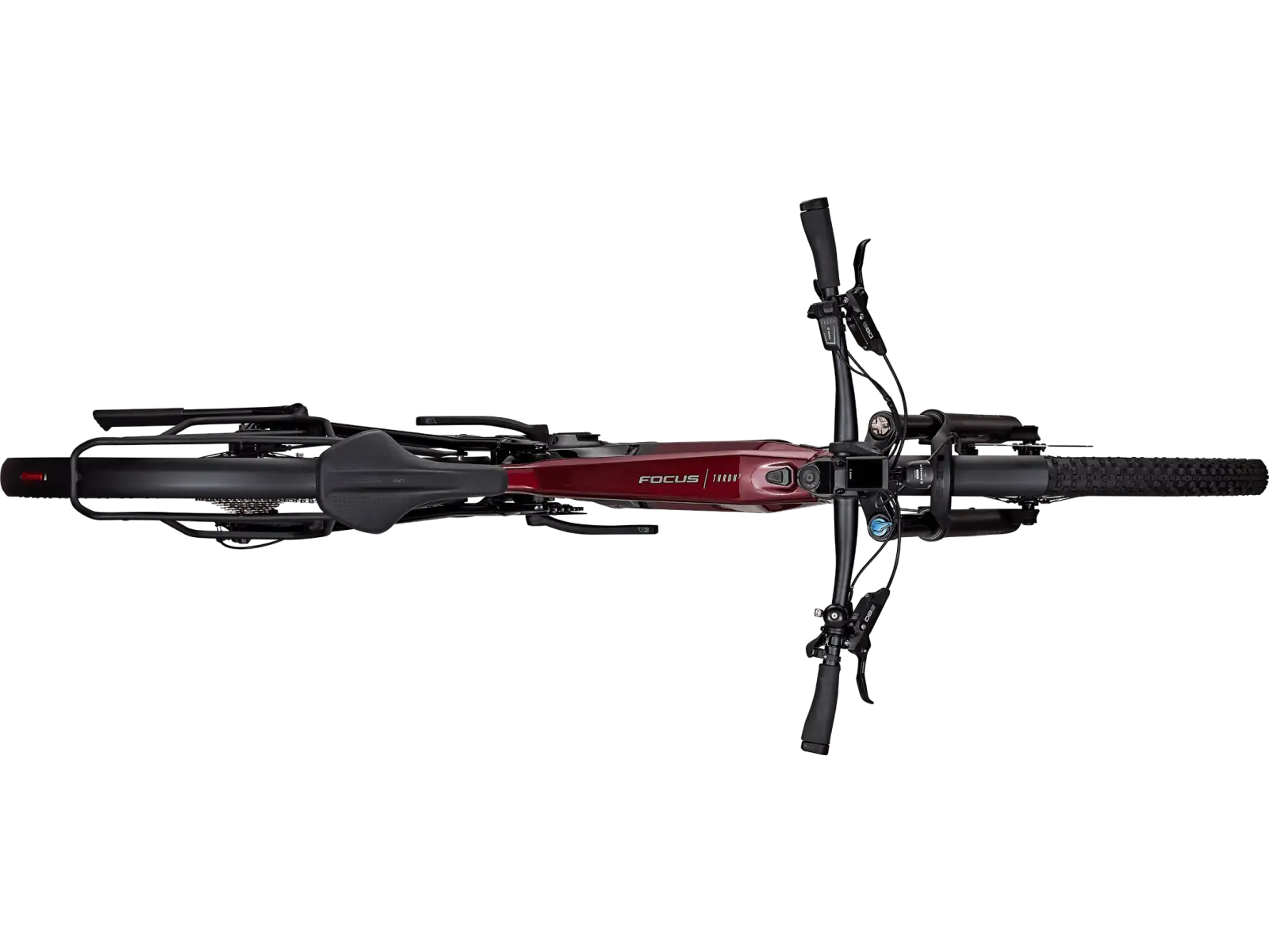 Focus Thron2 6.8 EQP DI 750Wh pełne zawieszenie rower elektryczny Mahagonyred/Magicblack