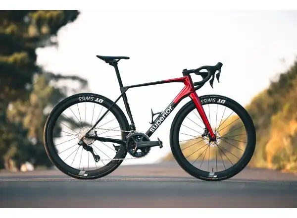 Superior X-Road 9.8 GF rower szosowy gloss carbon red