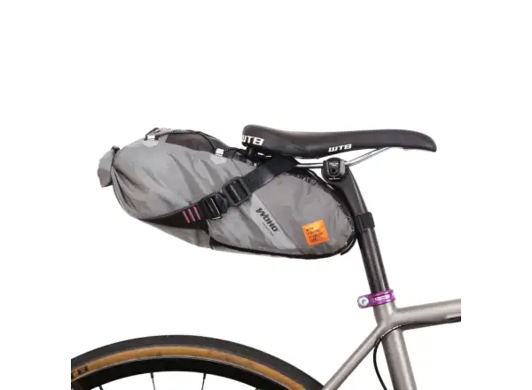 Woho X-Tourning Dry Bag torba podsiodłowa 5-7 l Honeycomb Iron szary rozm. S