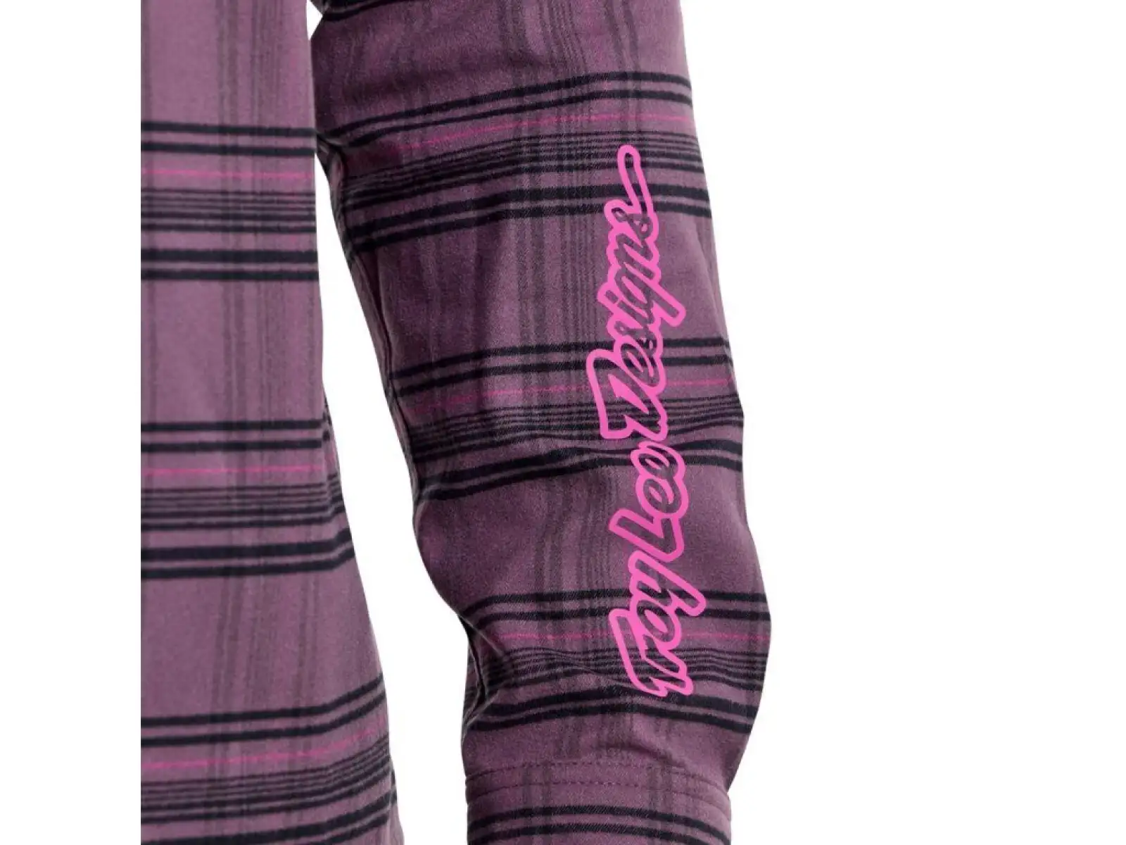 Troy Lee Designs Grind Flannel męska koszula Plaid Deep Purple