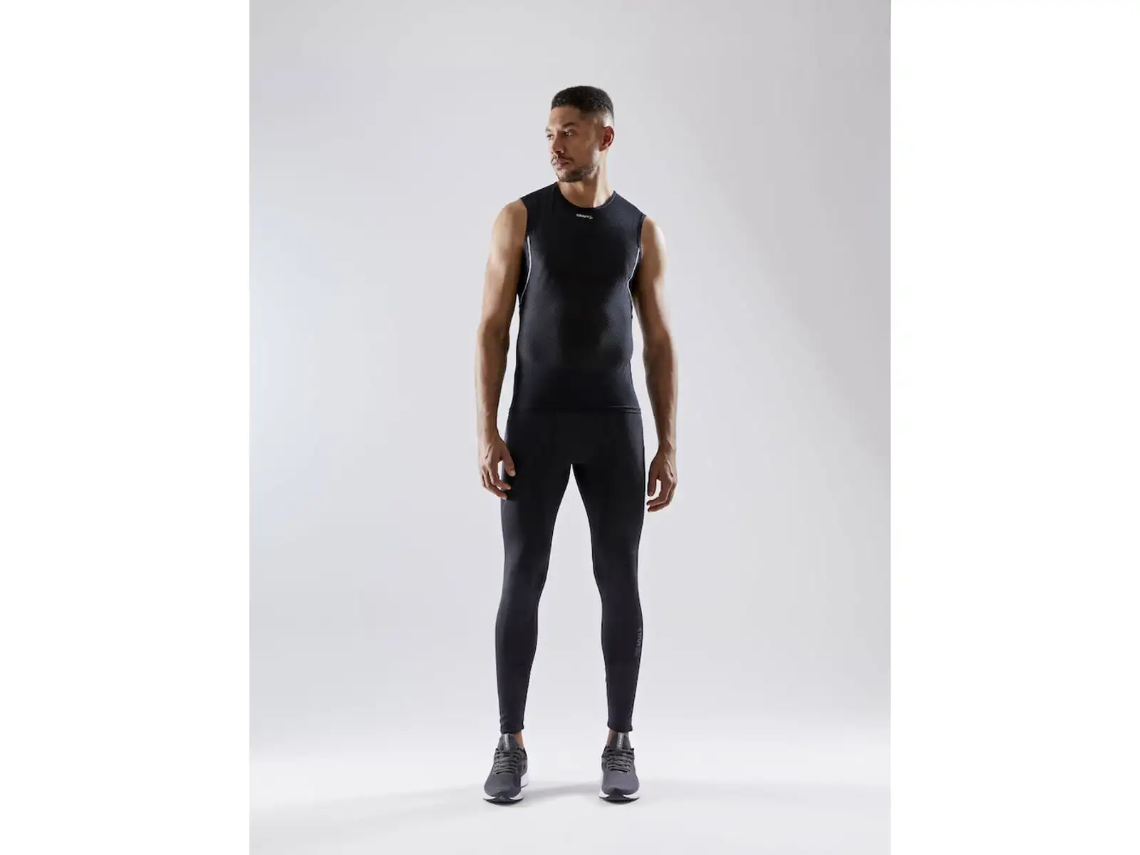 Craft Mesh Superlight męska koszulka funkcyjna bez rękawów czarna