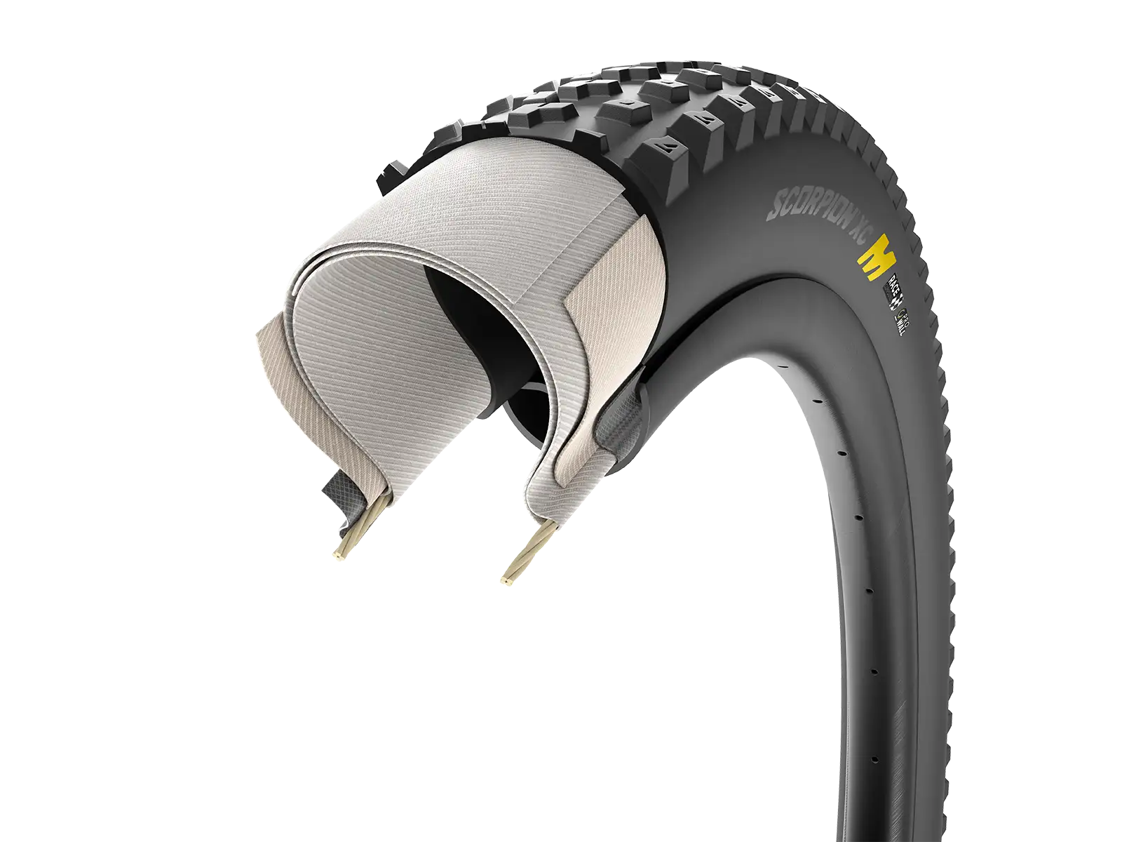 Pirelli Scorpion XC M Team Edition 29x2,4" opona kevlar srebrny