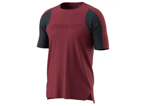 Dynafit Ride męska koszulka z krótkim rękawem Burgundy