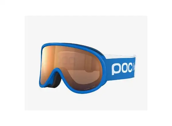 POC POCito Retina dziecięce gogle narciarskie Fluorescent Blue rozm. Uni