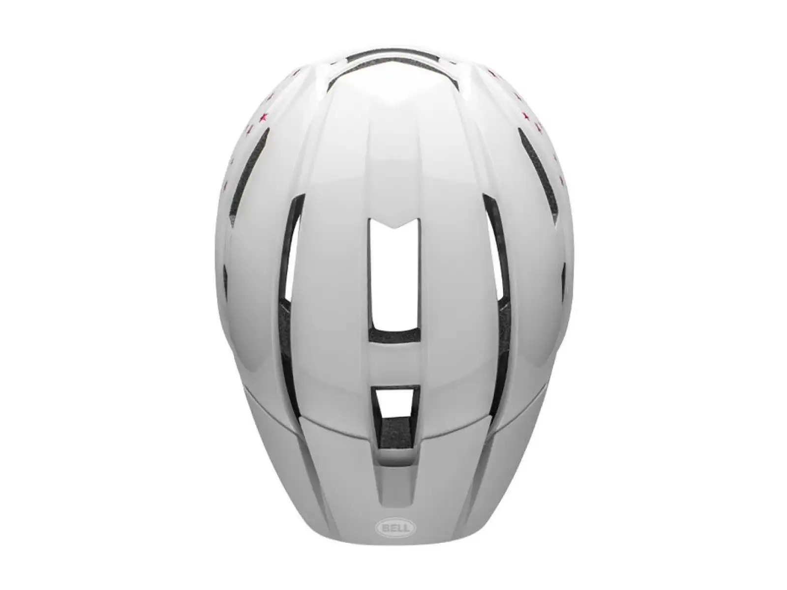 Bell Sidetrack II Youth kask dziecięcy White Stars