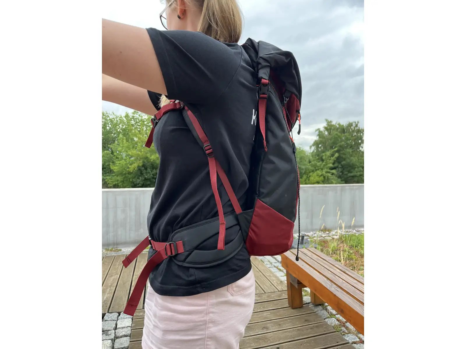 Salewa Puez damski plecak 32 l + 5 l Syrah/Black Out