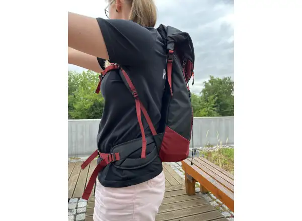 Salewa Puez damski plecak 32 l + 5 l Syrah/Black Out