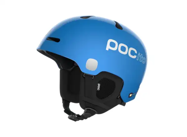 POC POCito Fornix MIPS dziecięcy kask narciarski Fluorescent Blue