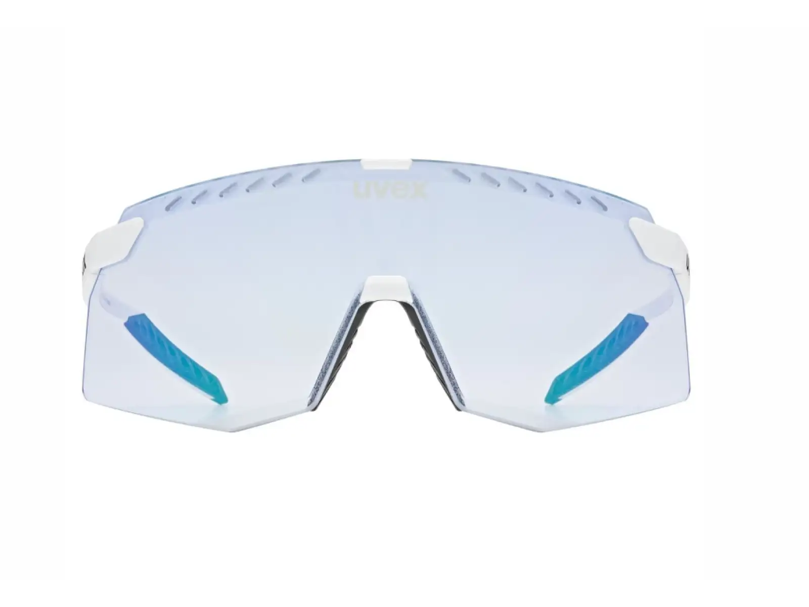 Uvex Pace Stage Variomatic okulary White Matt/Mirror Blue