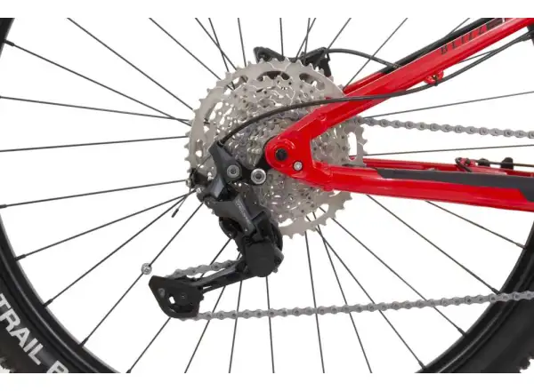 Rock Machine Blizz INT e40-29 górski rower elektryczny gloss red/silver/black