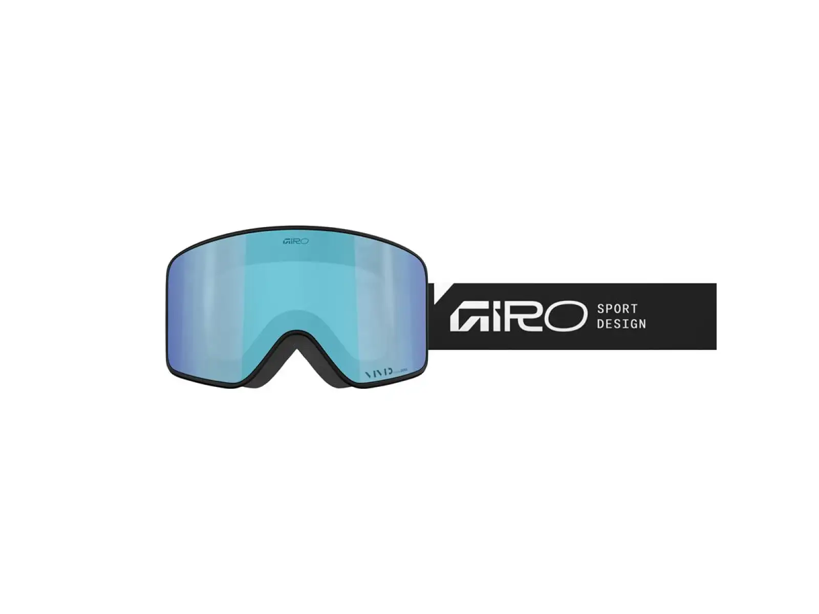 Giro Method gogle narciarskie Black Stacked/Vivid Royal/Vivid Infrared (2szyby)