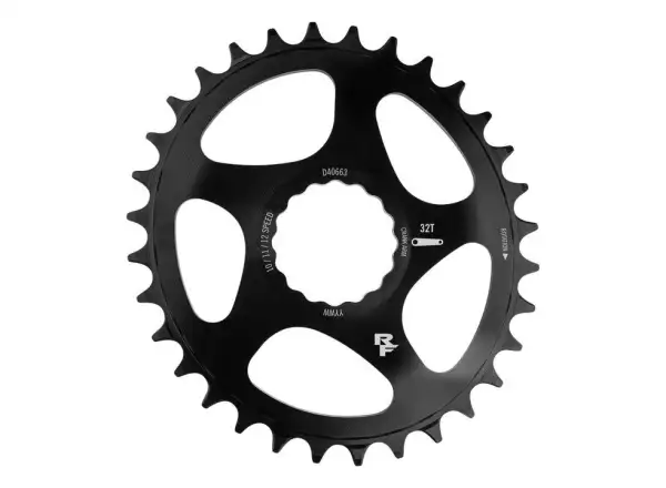 Race Face Direct Mount Oval N/W zębatka czarna 32 zęby