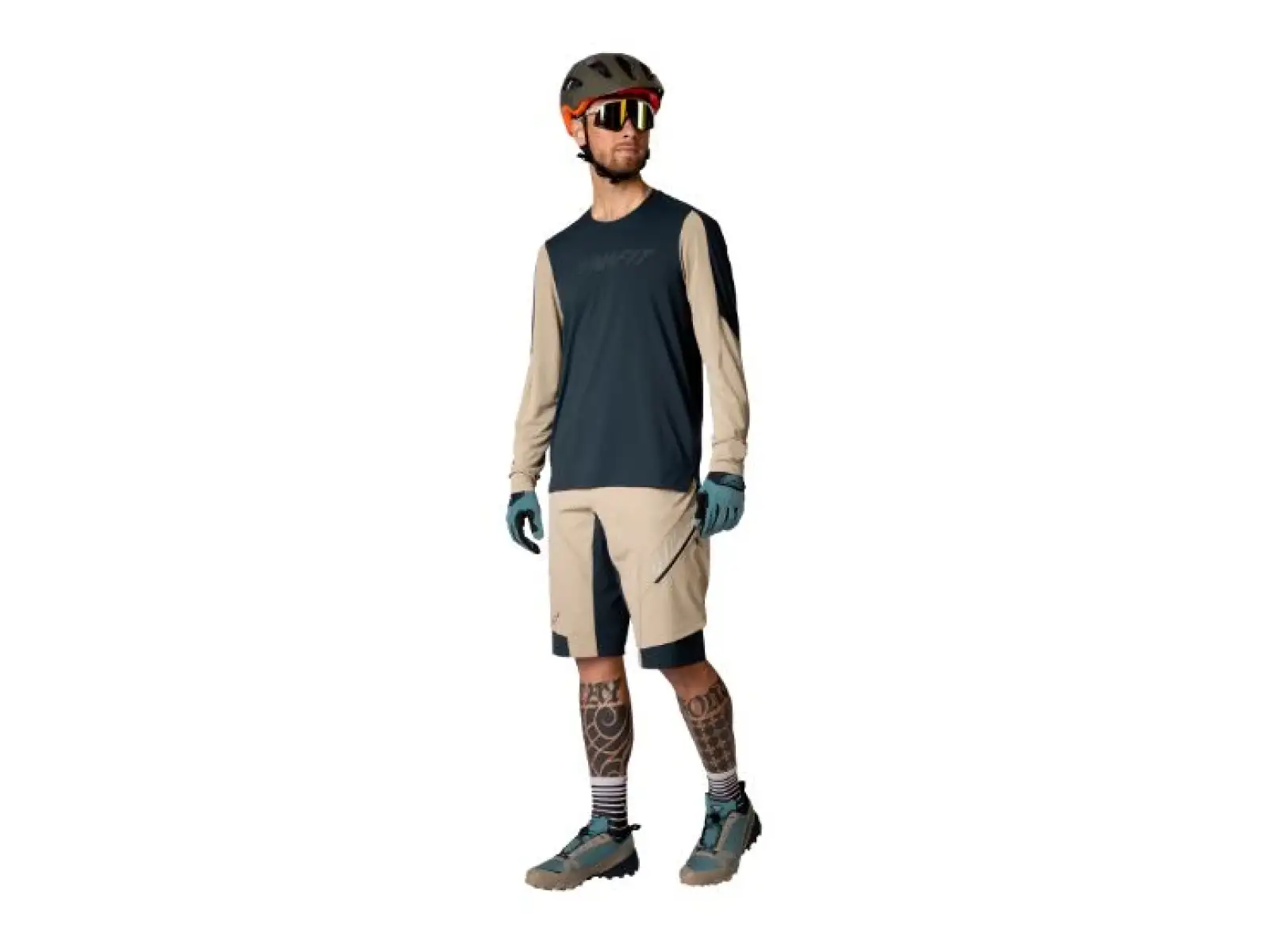 Dynafit Ride Dynastretch męskie szorty Rock Khaki