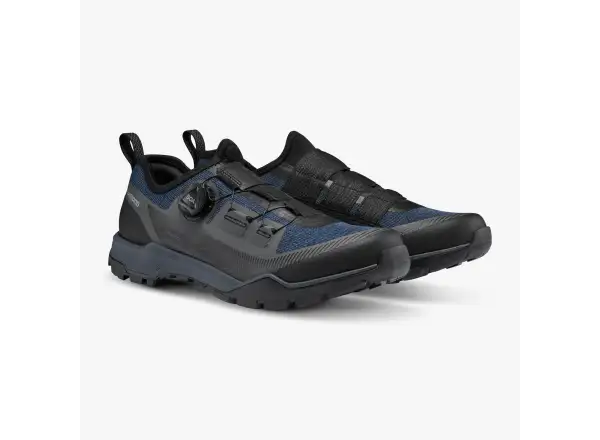 Shimano SH-EX700 męskie turystyczne buty SPD niebieskie