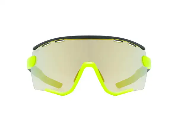 Uvex Sportstyle 236 Set okulary Black Lime Matt / Mirror Yellow
