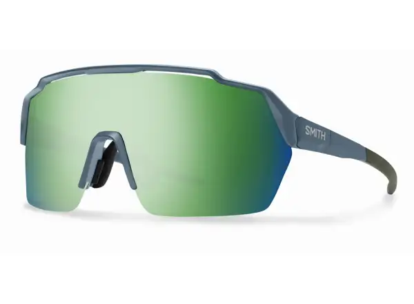 Smith Shift Split Mag okulary rowerowe Matte Stone/Moss/ChromaPop Green Mirror