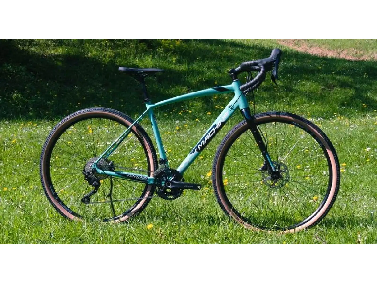 Rock Machine GravelRide 500 gloss light slate/black/silver gravel rower
