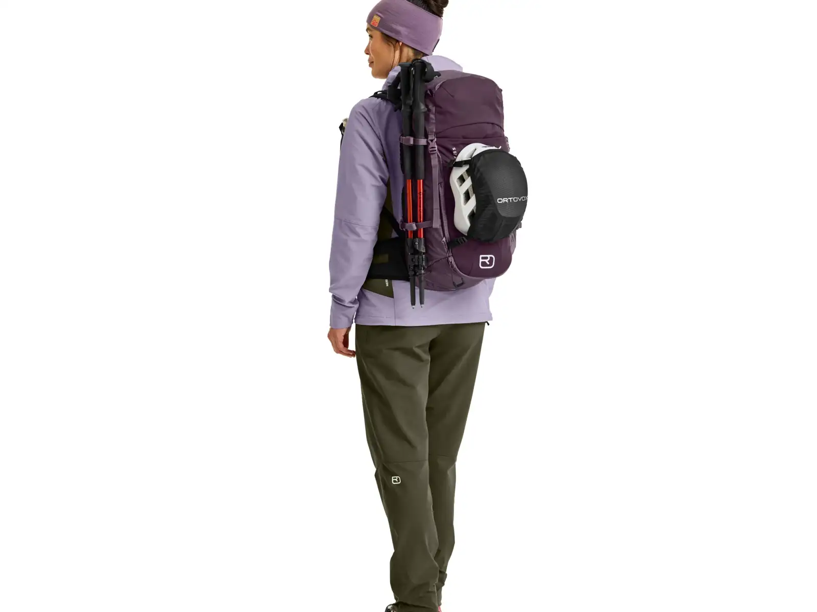 Ortovox Traverse 28 S damski plecak turystyczny Glacier Grey