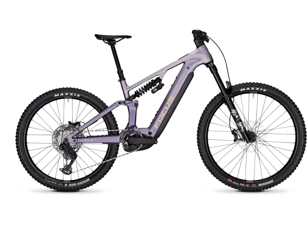 Focus SAM 8 800Wh w pełni amortyzowany rower elektryczny Lilac matt / Darklilac matt