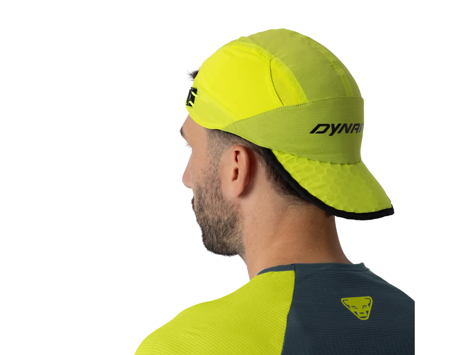 Dynafit Ultra Cooling czapka z daszkiem do biegania Ultra Yellow