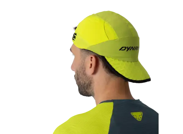 Dynafit Ultra Cooling czapka z daszkiem do biegania Ultra Yellow