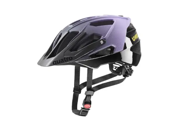 Uvex Quatro CC kask Lilac/Black Matt