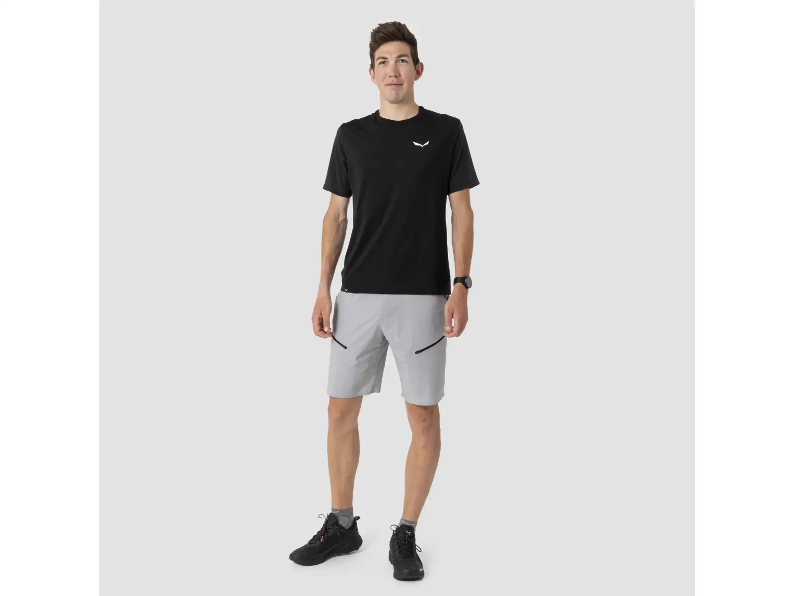 Salewa Pedroc PRO Durastretch Cargo męskie szorty Black Out
