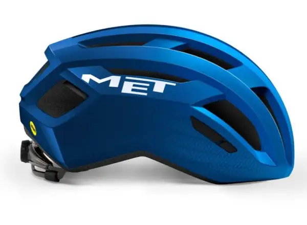 MET Vinci MIPS kask rowerowy szosowy niebieski metalik błyszczący