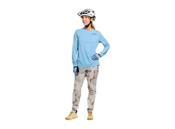 Troy Lee Designs Lilium Pro damska koszulka z długim rękawem Dawn Blue