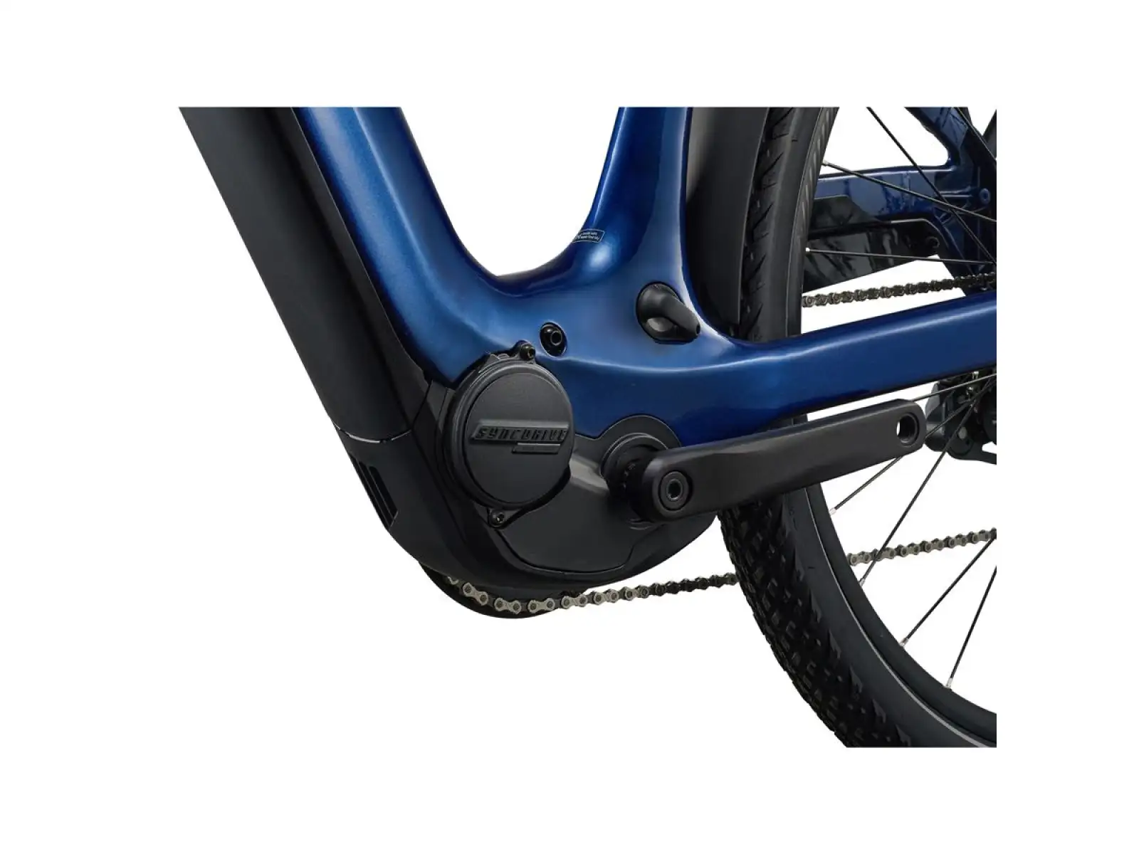 Giant Explore E+ 1 DD trekkingowy rower elektryczny Metallic Navy